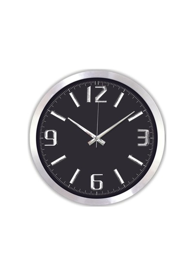 Time Gold Salon Duvar Saati Metal 40Cm Altın