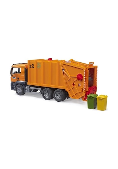 Bruder Man Tgs Çöp Kamyonu Turuncu Br03760 Lisanslı Ürün