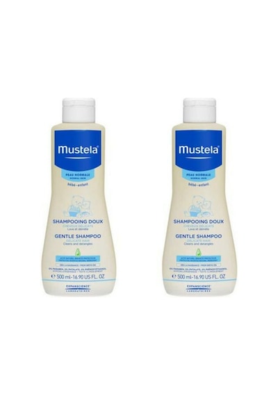 Mustela Gentle Shampoo Papatya Özlü Şampuan 2 x 500 ML