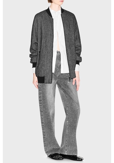 Armani Exchange Taşlı Relaxed Fit Yüksek Bel Bol Paça Jeans Kadın Kot Pantolon Xw000100 Af25772 M8088 Gri Armani Exchange Taşlı Relaxed Fit Yüksek Bel Bol Paça Jeans Kadın Kot Pantolon Xw000100 Af25772 M8088 Gri