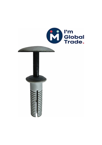 Im Global Tavan Döşeme Klipsi Siyah 8,5x33x24 Mm Tavan Kaplama Sabitleme Klipsi- 5 Adet