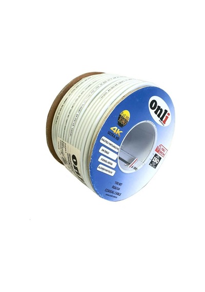Onli Rg6-U4 Anten Kablosu 100Metre 48Tel