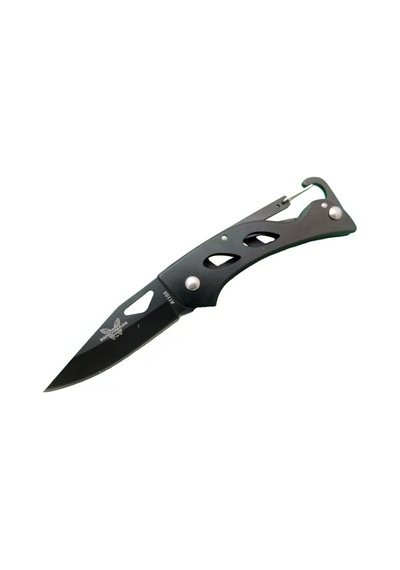Benchmade A1103b Siyah Kamp Çakı 15 Cm - Kancalı Metal Saplı Çok Renkli