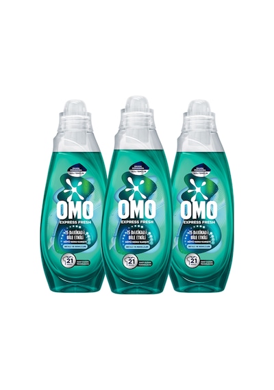 Express Fresh Kötü Koku Karşıtı Renkliler&beyazlar Sıvı Çamaşır Deterjanı 840 Ml X3 Diğer
