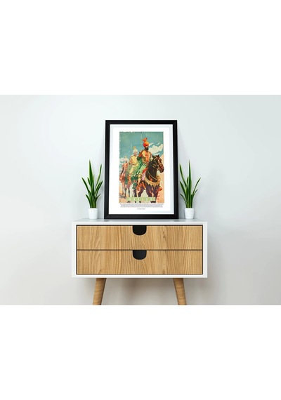 Kökler Serisi No:35 Art Print