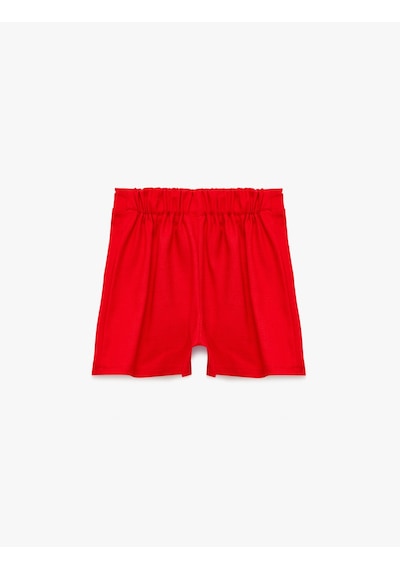 Koton Shorts Kırmızı 7wmg40001aw