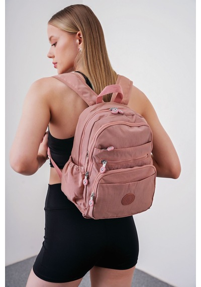 Beverly Hills Polo Club 24S.Kgs.Art.0017 Kadın Sırt Çantası Pembe