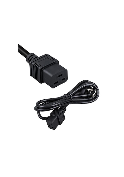 C19 Kablo Ups Power Kablosu 1.8 Metre 3x1.5mm Dikdörtgen Kalın Uc 300/500v 1.8mt