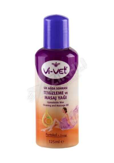 4 Adet Vi-vet Sir Ağda Temizleme Yağı Portakal 125 Ml
