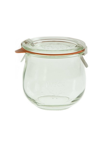 Weck 746 1/5 Litre Tulip Jar, 12,5 Oz Set 6 Diğer