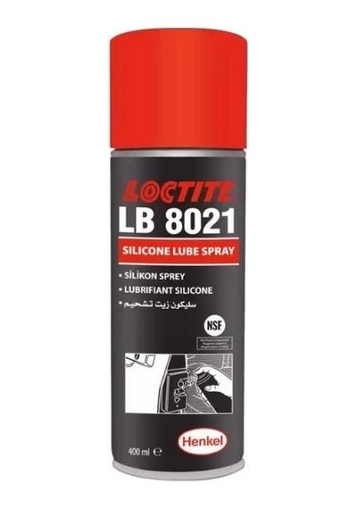 LOCTITE LB 8021 Genel Yağlayıcı Silikon Sprey - 400 ml
