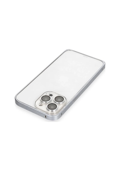 Flzdgnkr Joko İphone 15 Pro Max Metal Bumper Mat Kapak - Gri