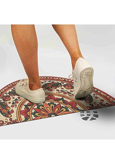 Dekoratif Kapı Önü Paspas, Dış Mekan/ev İçi/banyo/mutfak/yatak Odası/giriş Paspasları Yrmp 002, 30x60 Çok Renkli