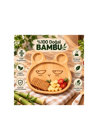 Bambu Çocuk Tabağı 20x20 Cm Emoji Desenli Bebek Yemek Ve Atıştırmalık Sunum Tabağı Minik Kedi - 933673576 Minik Kedi Bambu Çocuk Tabağı 20x20 Cm Emoji Desenli Bebek Yemek Ve Atıştırmalık Sunum Tabağı Minik Kedi - 933673576 Minik Kedi