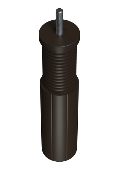 Cateksss 13,5-21 Cm Gizli Ayarlı Ayak M8 Ceviz - 2 Li Paket