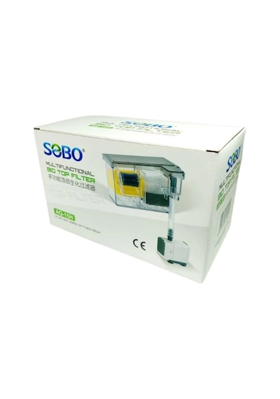 Sobo A-15h Şelale Filtre 400l/h Akvaryum Üst Filtre
