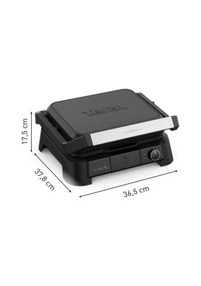 Tefal Tost Makinesi Supergrıll 3 In1 Black