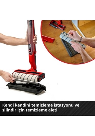 Akülü Sert Zemin Temizleyici, Yüksek Verimlilik Sunar