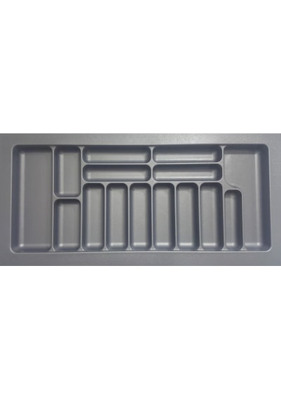 Starax 2292 Çekmece İçi Plastik Kaşıklık Gri Renk 104x49 Cm 15 G