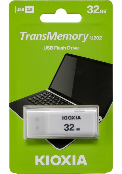 Kioxia TransMemory U202 32 GB USB 2.0 Flash Bellek