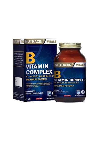 Nutraxin B Vit Complex 60 Kapsül