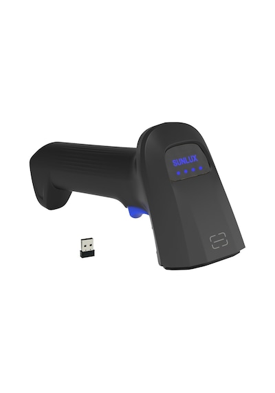 Rw10 2d Karekod Kablosuz Barkod Okuyucu + Wıfı Usb Dongle
