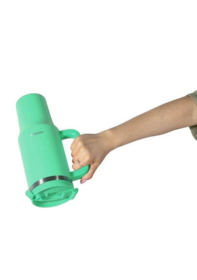 Contigo Streeterville Çelik Pipetli Tumbler Bardak 1200 Ml Açık Yeşil
