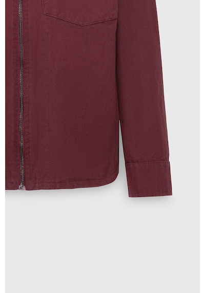 Ac&Co / Altınyıldız Classics Erkek Bordo Standart Fit Normal Kesim Pamuklu Yan Cep Gömlek Ceket Bordo Ac&Co / Altınyıldız Classics Erkek Bordo Standart Fit Normal Kesim Pamuklu Yan Cep Gömlek Ceket Bordo