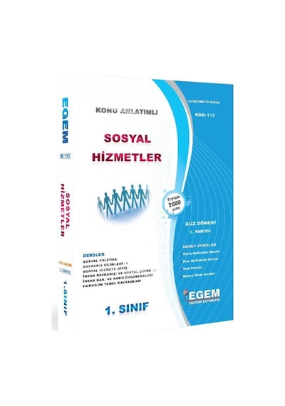 Aöf 1. Sınıf Sosyal Hizmetler Güz Konu Anlatımlı Soru Bankası