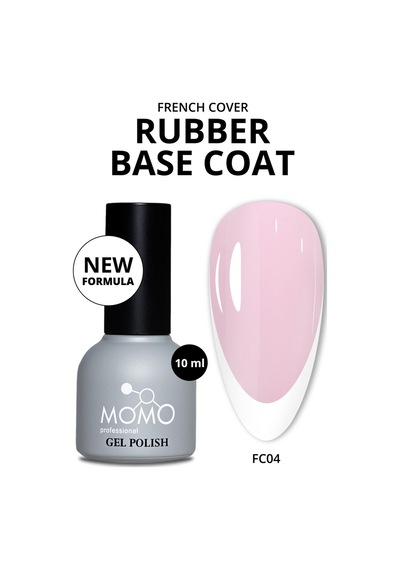 Momo Professional French Cover Rubber Base Coat Fc04 10 Ml