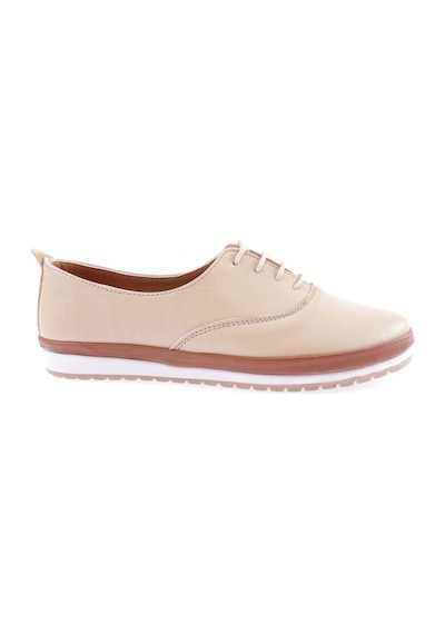 Dgn 801-d-22y Kadin Bağcikli Comfort Ayakkabi 801-D-2135-R0919 Krem