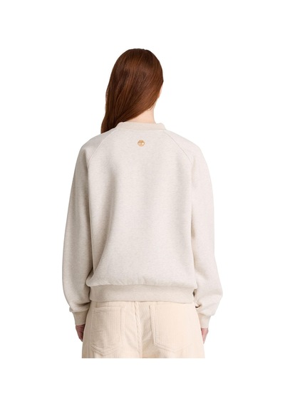 Bc0yh5d5461-r Timberland Brushed Back Chest Graphic Crew Sweatshi Kadın Sweatshirt Bej Bc0yh5d5461-r