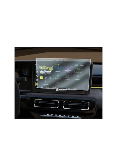 Renault 5 Uyumlu Araç Ekran Koruyucu 10.1 İnç Openr Link Multimedya 9h Nano Kırılmaz Şeffaf