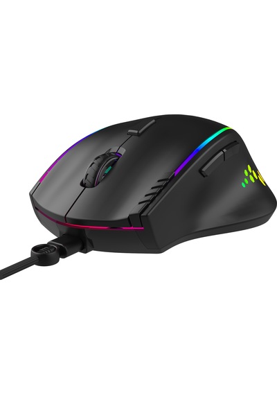 Blueforce Luxor Makro Atamalı Gaming Gamer Rgb Oyuncu Mouse 12800dpi Siyah Driver Mevcut
