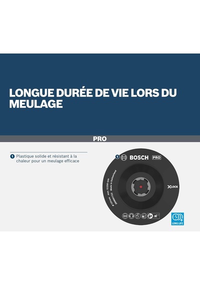 Professional Destek Diski Cırt Cırtlı, X-lock İle , 2608601721, Ø 115 Mm