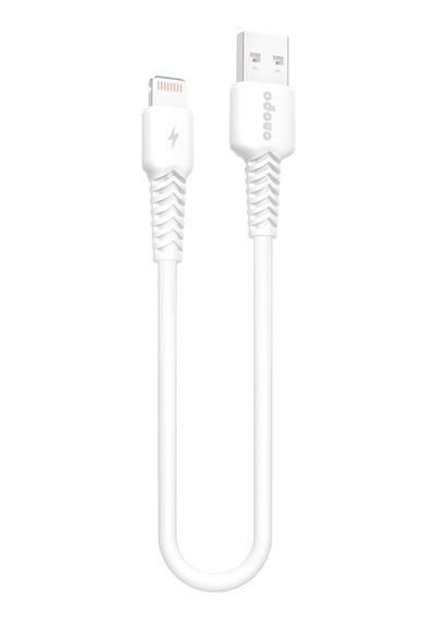 Lightning To Usb Mini Kablo 3.4a Hızlı Şarj Ve Data Kablosu 30cm
