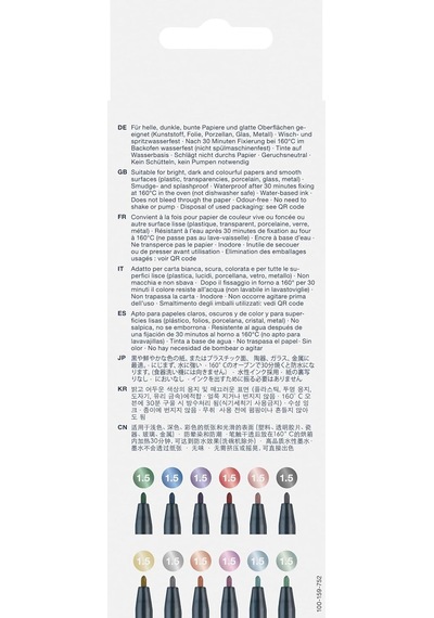 Faber-castell Metalik Markör, 12'li Set Çok Renkli