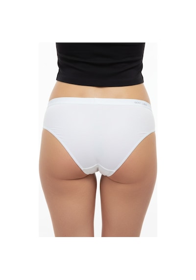 - Premium Bambu Kadın Slip 6 Lı Paket Beyaz Beyaz