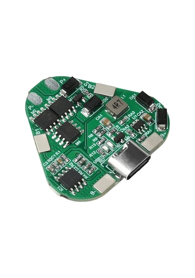 3s 20a 12.6v Bms 18650 Li-ion Type-c Şarjlı Batarya Koruma Kartı