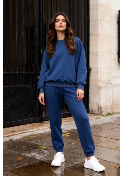 Tommy Life Parlament Basic Pamuklu O Yaka Oversize Lastik Paça Kadın Eşofman Takım - 95287 Parlament Parlament Mavisi Tommy Life Parlament Basic Pamuklu O Yaka Oversize Lastik Paça Kadın Eşofman Takım - 95287 Parlament Parlament Mavisi