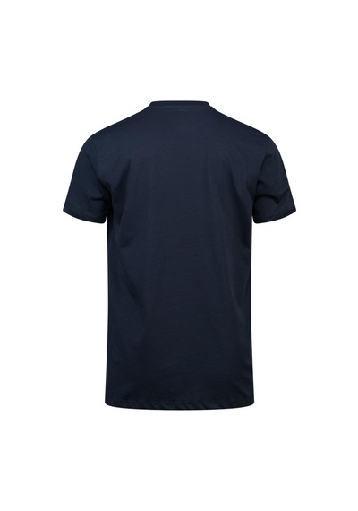2as Alex Baskılı Erkek Sıfır Yaka T-shirt Lacivert
