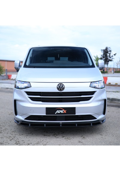 Apex Aero Design - Volkswagen Transporter T7 2022+ - Ön Tampon Eki 2 Parça - Front Splitter