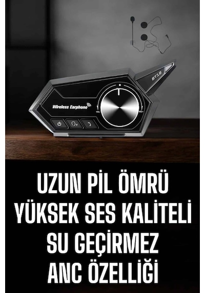 Motorcu Kulaklığı Kask Kulaklığı Anc Özelliği Sesli Görüşme Özelliği 27525340