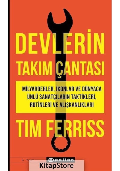 Devlerin Takım Çantası  - Tim Ferriss  - Epsilon Yayınevi