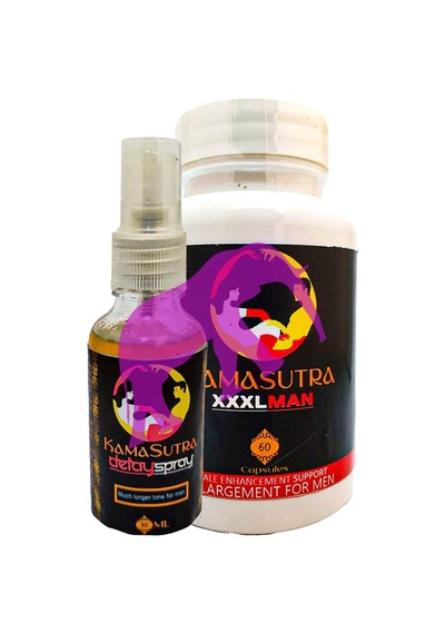 L.kamasutra Erkeklere 30 Ml Özel Gelştirilmişsprey + Erkeklere Özeı 60 Lı Xxxlşekillendirmebakım