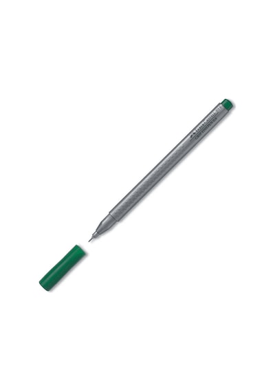 Faber Castell Grip Finepen Koyu Yeşil