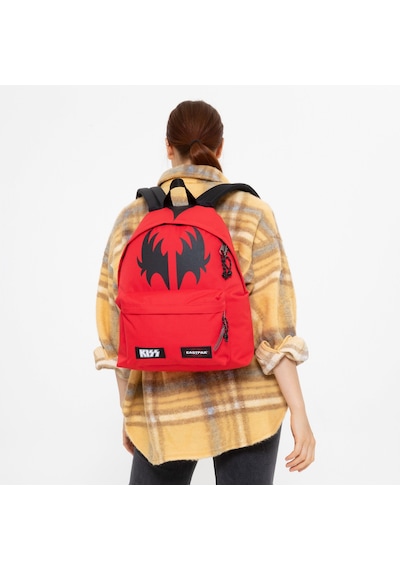 Easpack Eastpak X Kıss Ek620 Padded Pak'R Sırt Çantası (Kiss Red) Kırmızı