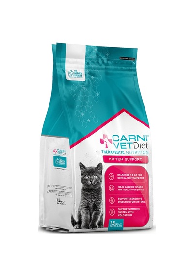 Carni Vet Diet Kitten Support Yavru Kedi Kuru Maması 1500 G