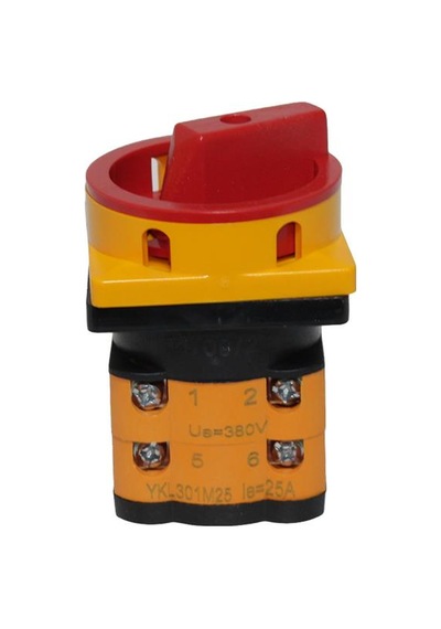 OPAŞ 3X25A 0-1 Aç - Kapa Mini Tip Kilitli Şalter