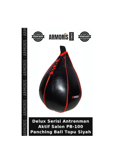 Delux Serisi Antrenman Aktif Salon Pb-100 Panching Ball Topu Siyah
